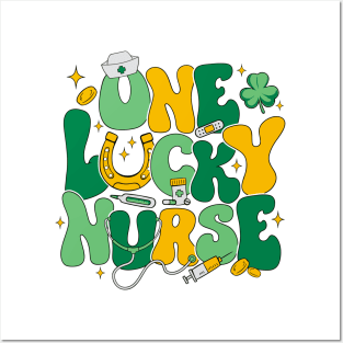 One Lucky Nurse St Patricks Day Posters and Art